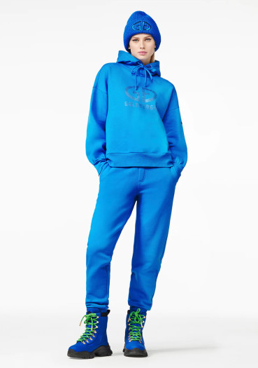 detail Dámské tepláky Goldbergh Bright Bottoms Pants electric blue