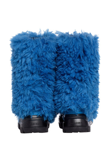 detail Dámské zimní boty Goldbergh Bushy Snowboot Faux Fur electric blue