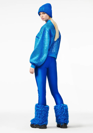 detail Dámské zimní boty Goldbergh Bushy Snowboot Faux Fur electric blue
