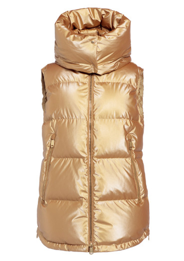 detail Dámská vesta Goldbergh Flash Bodywarmer gold