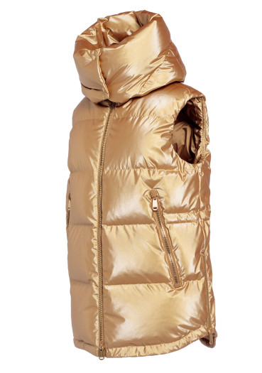 detail Dámská vesta Goldbergh Flash Bodywarmer gold