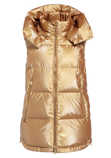 detail Dámská vesta Goldbergh Flash Bodywarmer gold