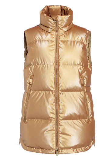 detail Dámská vesta Goldbergh Flash Bodywarmer gold
