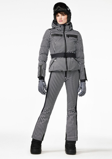detail Dámská bunda Goldbergh Galaxy Ski Jacket black/white