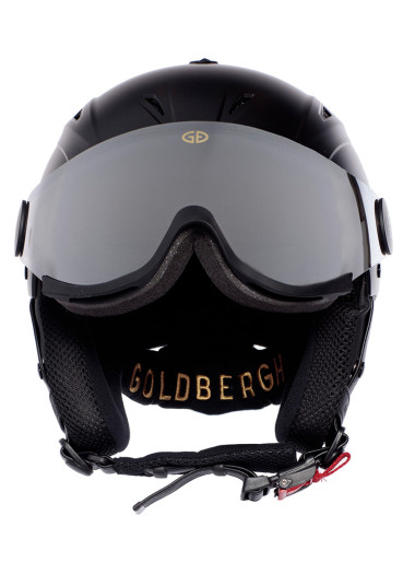 detail Dámská lyžařská helma Goldbergh Glam Helmet Visor Black