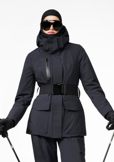 detail Dámská bunda Goldbergh Haley Ski Jacket black