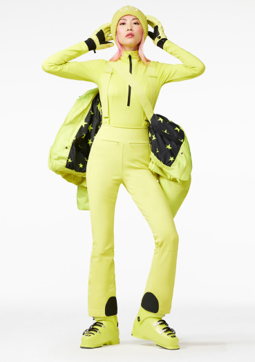 detail Dámské kalhoty Goldbergh High End Ski Pants lime