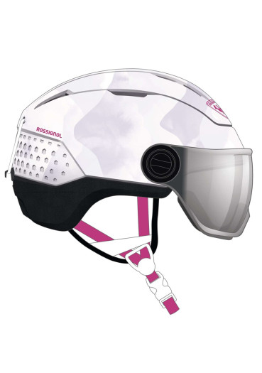 detail Helma Rossignol WHOOPEE VISOR IMPACTS WHITE