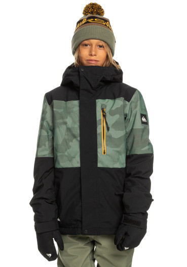 detail Quiksilver Eqbtj03155 Mission Printed Snjt Gnb3