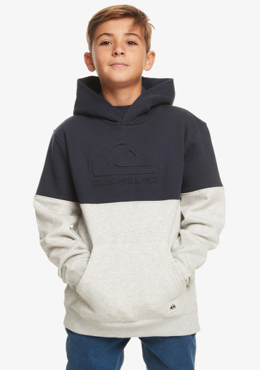 detail Chlapecká mikina Quiksilver Eqbft03865 Embosshoodyouth Otlr Byj0