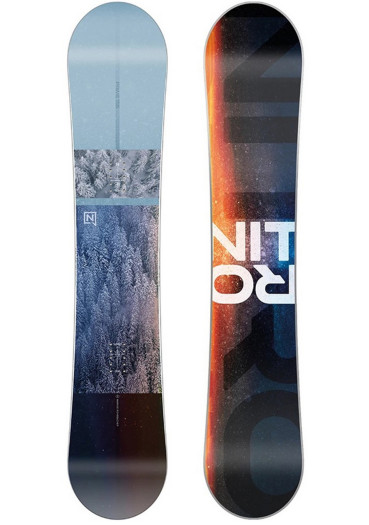 detail Snowboard Nitro Prime View Wide