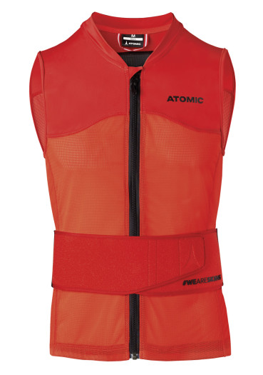 detail Chránič páteře Atomic LIVE SHIELD Vest M Red