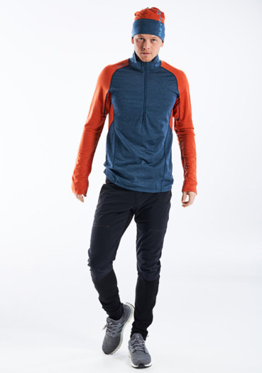 detail Čepice Devold Running Merino 130 Beanie Pond