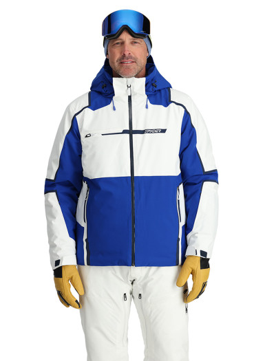 detail Pánská bunda Spyder-M TITAN JACKET-ELECTRIC BLUE