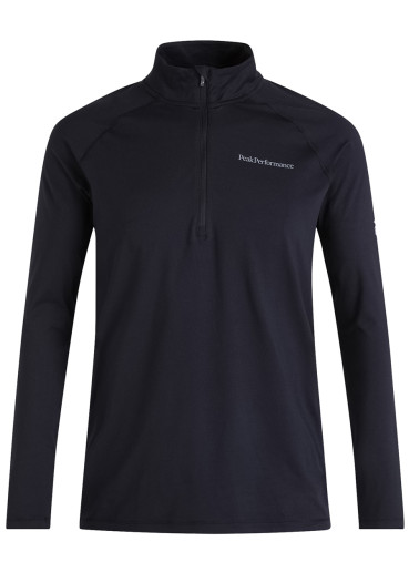 detail Pánské triko Peak Performance M Spirit Half Zip Black