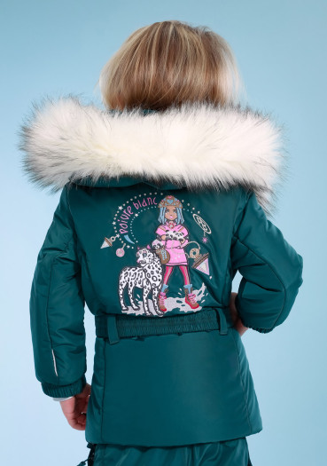 detail Dětská bunda Poivre Blanc W23-1003-BBGL/A Ski Jacket Ever Green