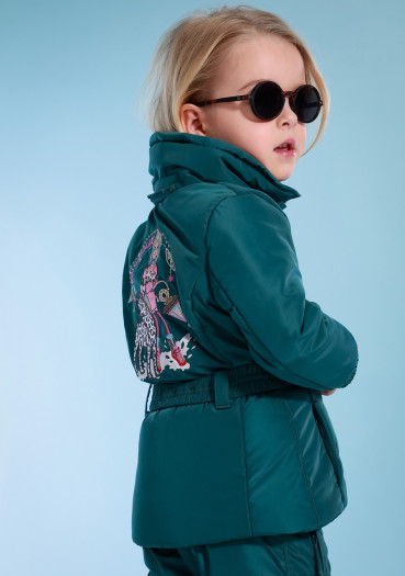 detail Dětská bunda Poivre Blanc W23-1003-BBGL/A Ski Jacket Ever Green