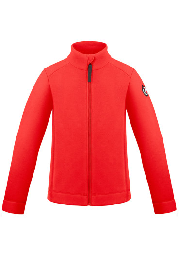 detail Dětská mikina Poivre Blanc W23-1510-JRBY/A Micro Fleece Scarlet Red  