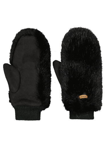 detail Dámské palčáky Barts Fur Mitts Black