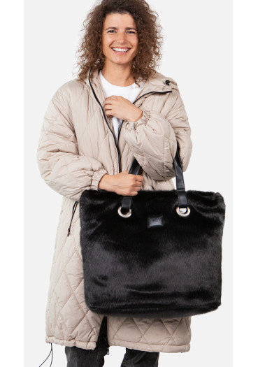 detail Dámská kabelka Barts Salwena Shopper Black