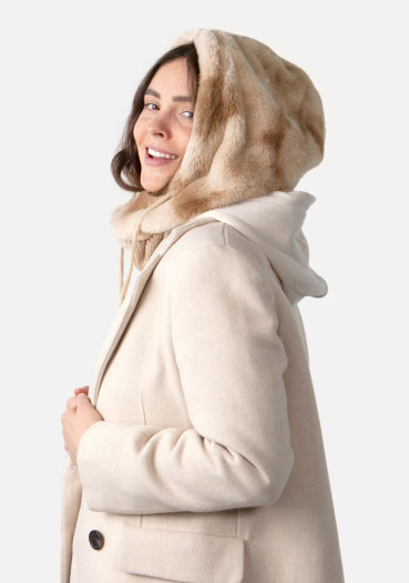 detail Dámská kapuce Barts Eliess Hood Sand