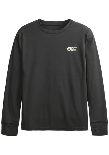 detail Pánské triko Picture Nangha L/S Black