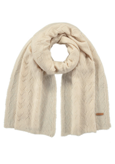 detail Barts Bridgey Scarf Cream