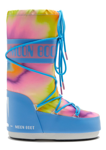 detail Dámské boty Moon Boot Icon Tie Dye 001 Alaskan Blue