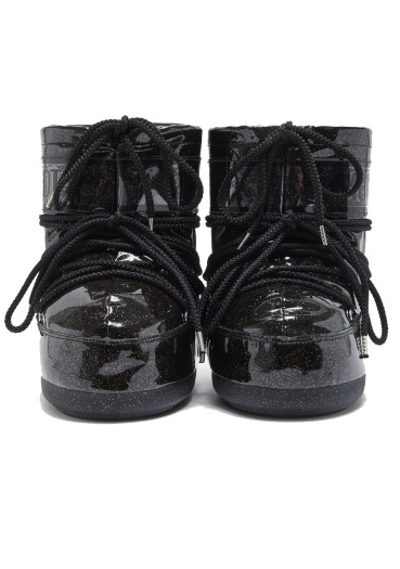 detail Dámské boty Moon Boot Icon LOW Glitter 001 Black