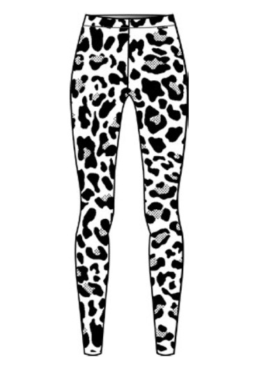 detail Dětské legíny Newland N2 1007/108 Girls Leggings