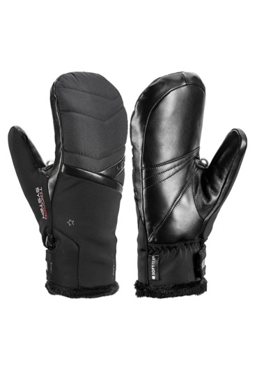 detail Leki Snowfox 3D Women Mitt, black