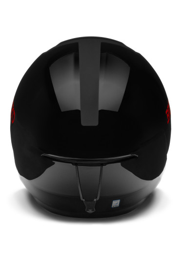 detail Helma Briko Vulcano 2.0 (Fis)-Shiny Black-Orange-Helma