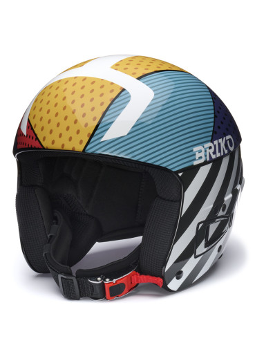 detail Helma Briko Vulcano Fis 6.8 Graphik-Shiny Black-White