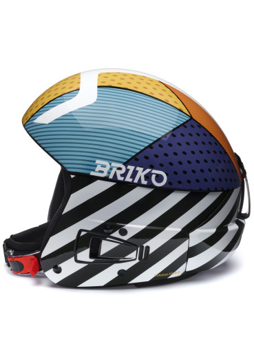 detail Helma Briko Vulcano Fis 6.8 Graphik-Shiny Black-White