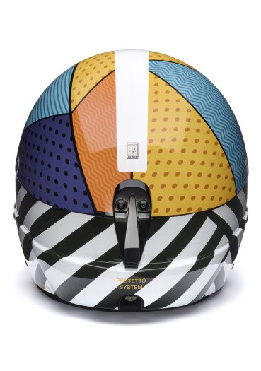 detail Helma Briko Vulcano Fis 6.8 Graphik-Shiny Black-White