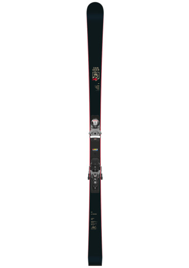 detail Sjezdové lyže Van Deer H Power w/ plate R22 WC black+SPX 12 Rockerace GW B80 DIN 3.5-12 grey