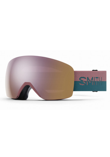 detail Sjezdové brýle Smith SKYLINE Chalk Rose Split 99M5
