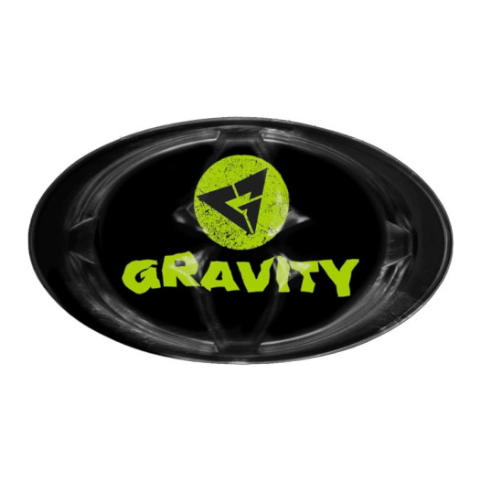 detail Gravity Silent Mat Black/Lime Grip