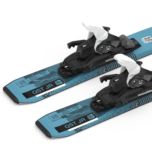 detail Sjezdové lyže Salomon L QST Jr XS + C5 GW J75 Gy
