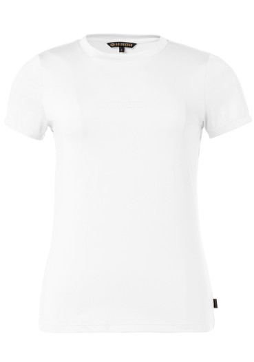 detail Dámské tričko Goldbergh Avery Short Sleeve Top White