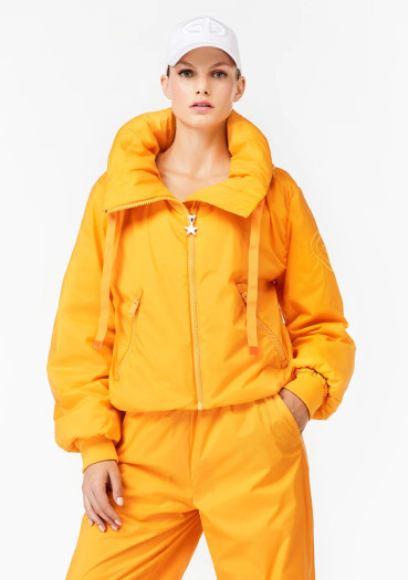 detail Dámská bunda Goldbergh Flo Jacket Papaya