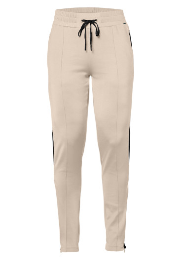 detail Dámské kalhoty Goldbergh Gwen Track Pants White Sand