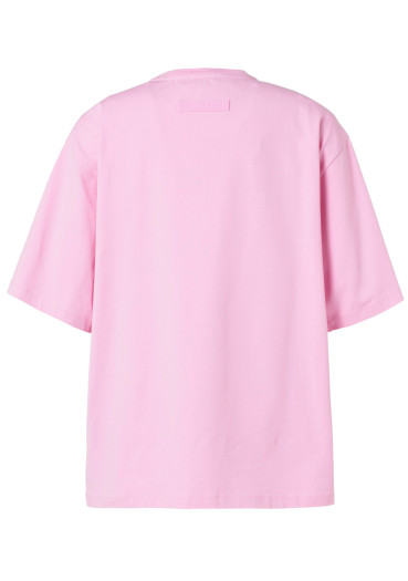 detail Dámské tričko Goldbergh Mimo Short Sleeve Top Miami Pink
