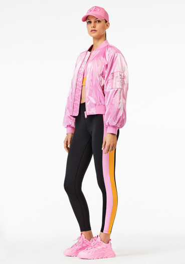 detail Dámské kalhoty Goldbergh Move Tight Pink/Papaya