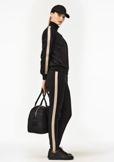 detail Dámská bunda Goldbergh Quinn Track Jacket Black