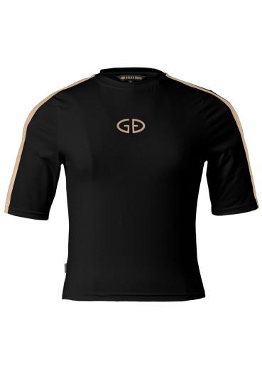 detail Dámské tričko Goldbergh Renowned Short Sleeve Top Black