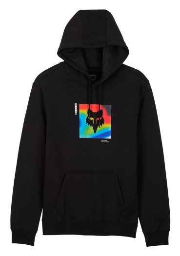 detail Fox Scans Fleece Po Black