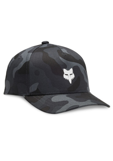 detail Kšiltovka Fox Yth Fox Head Camo 110 Sb Hat Black Camo
