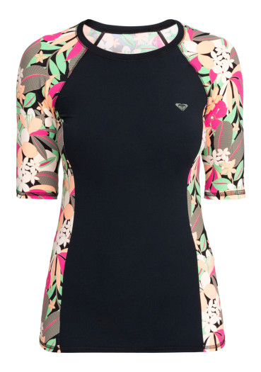 detail Roxy Erjwr03741-Kvj8 Ss Lycra Printe Sfsh Kvj8