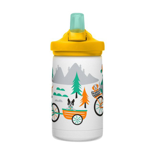 detail Dětská láhev Camelbak Eddy+ Kids Vacuum Stainless 0,35l Biking Dogs